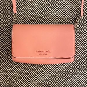 Kate Spade Crossbody Bag. Light pink